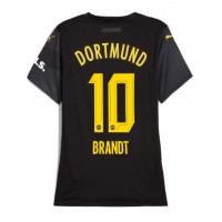 Borussia Dortmund Julian Brandt #10 Vieraspaita Naiset 2024-25 Lyhythihainen